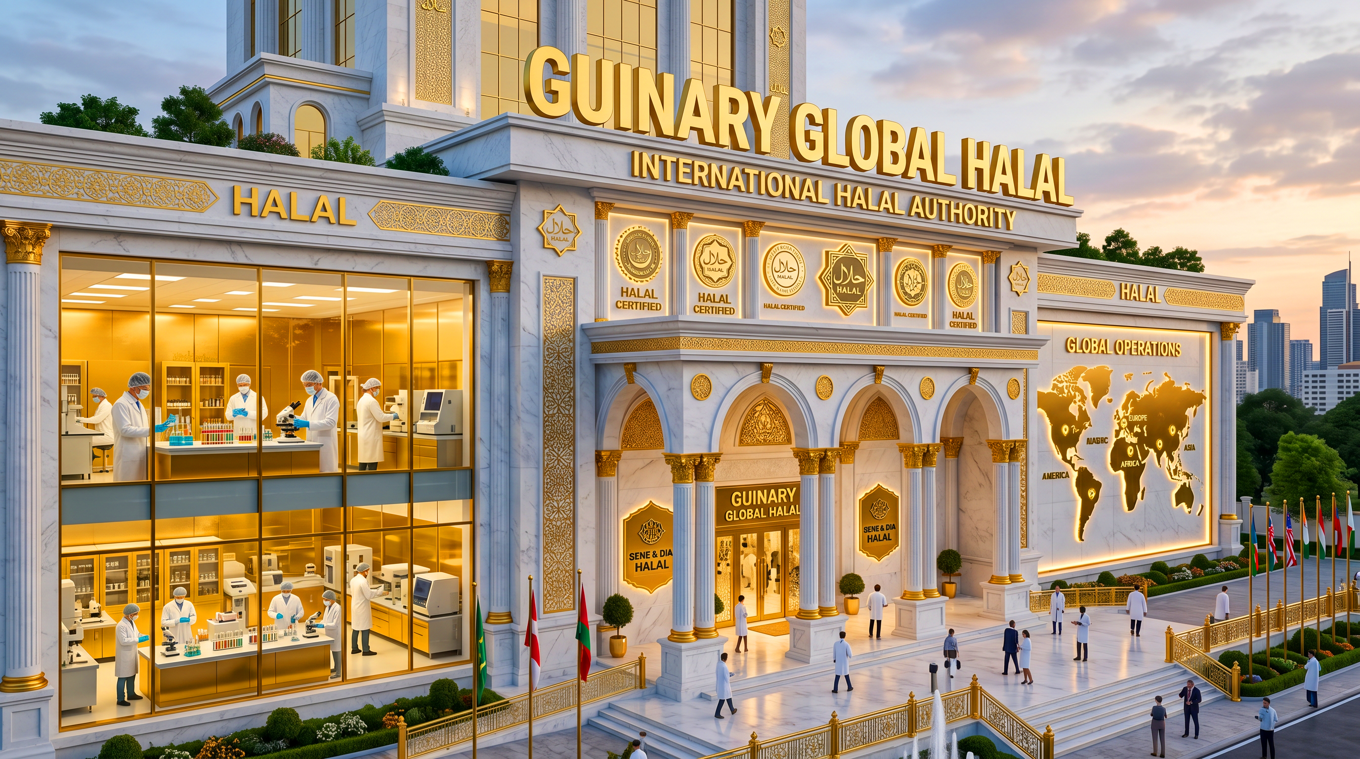 Siège de GUINARY Global Halal